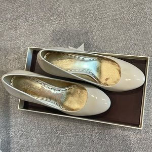 Authentic Coach shoes with chunky heels